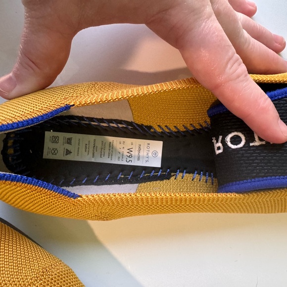 Gold Yellow Rothys - Picture 2 of 4